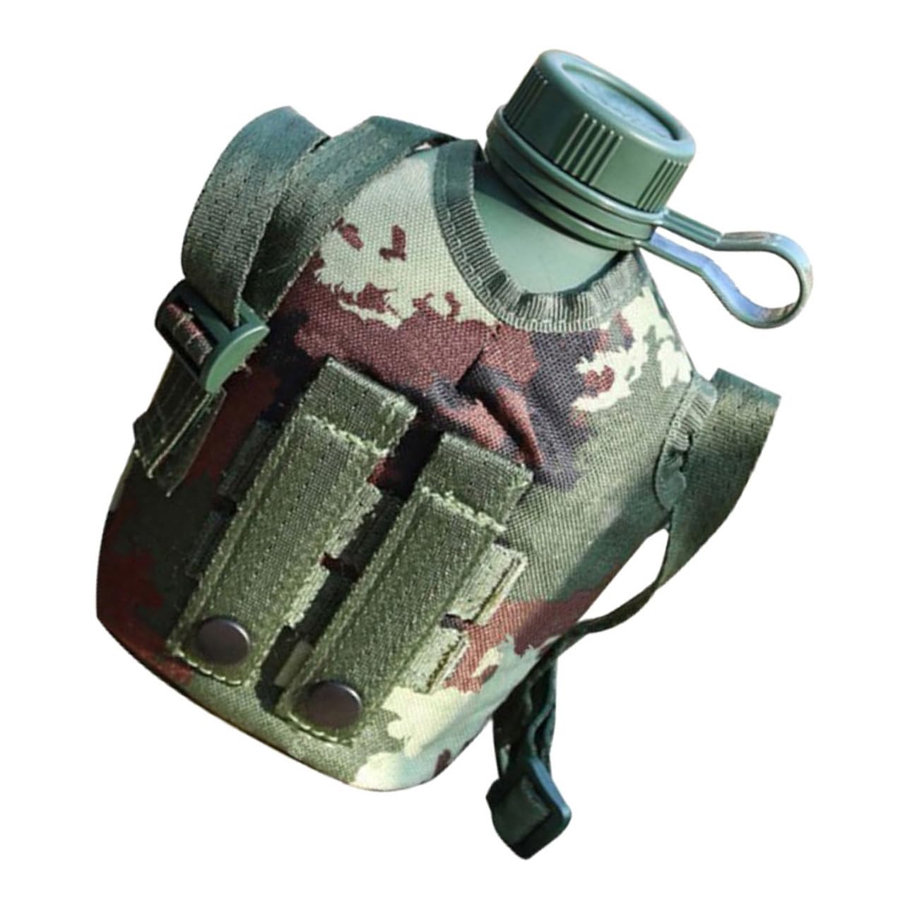 Amazon.co.jp: BESPORTBLE 迷彩柄アウトドアミリタリーボトル キャンプ