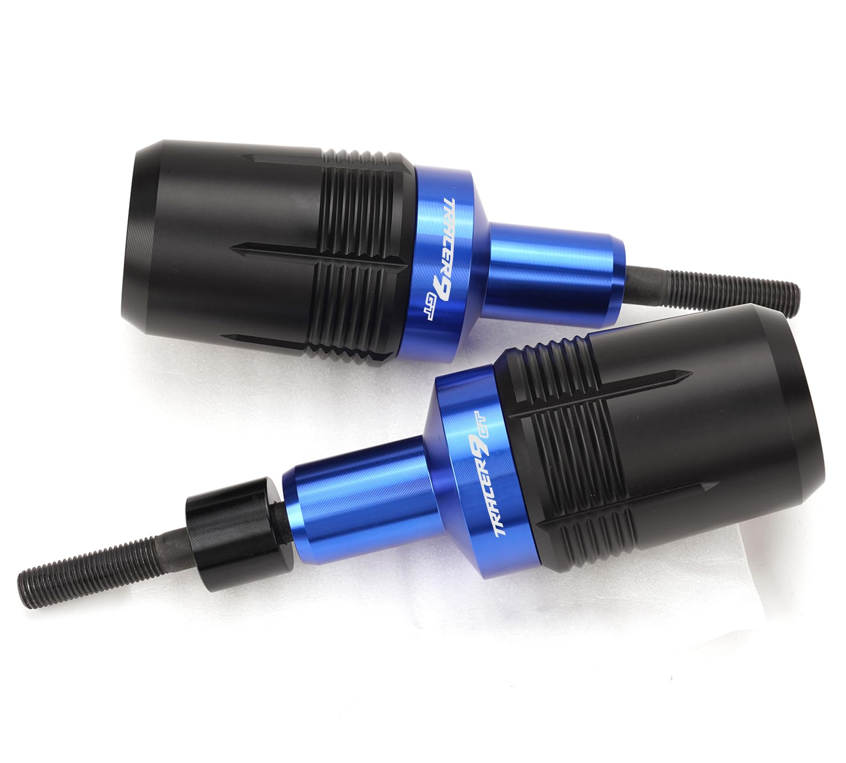 Paratelaio Anticaduta Per Yamaha Tracer 9/GT - Nero, In Alluminio CNC, 2021-2023 - Foto 7