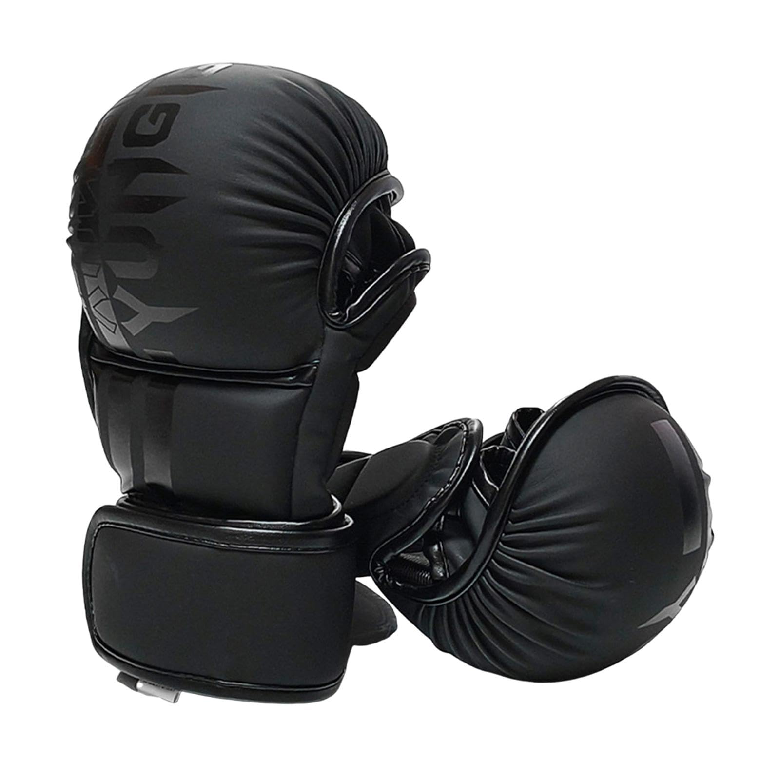 Guantoni da Guanti da Allenamento MMA Guanti MMA Spessi Fasce per Le Mani da Allenamento Fasce per Le Mani da Esercizio Mezzo Dito per Sparring