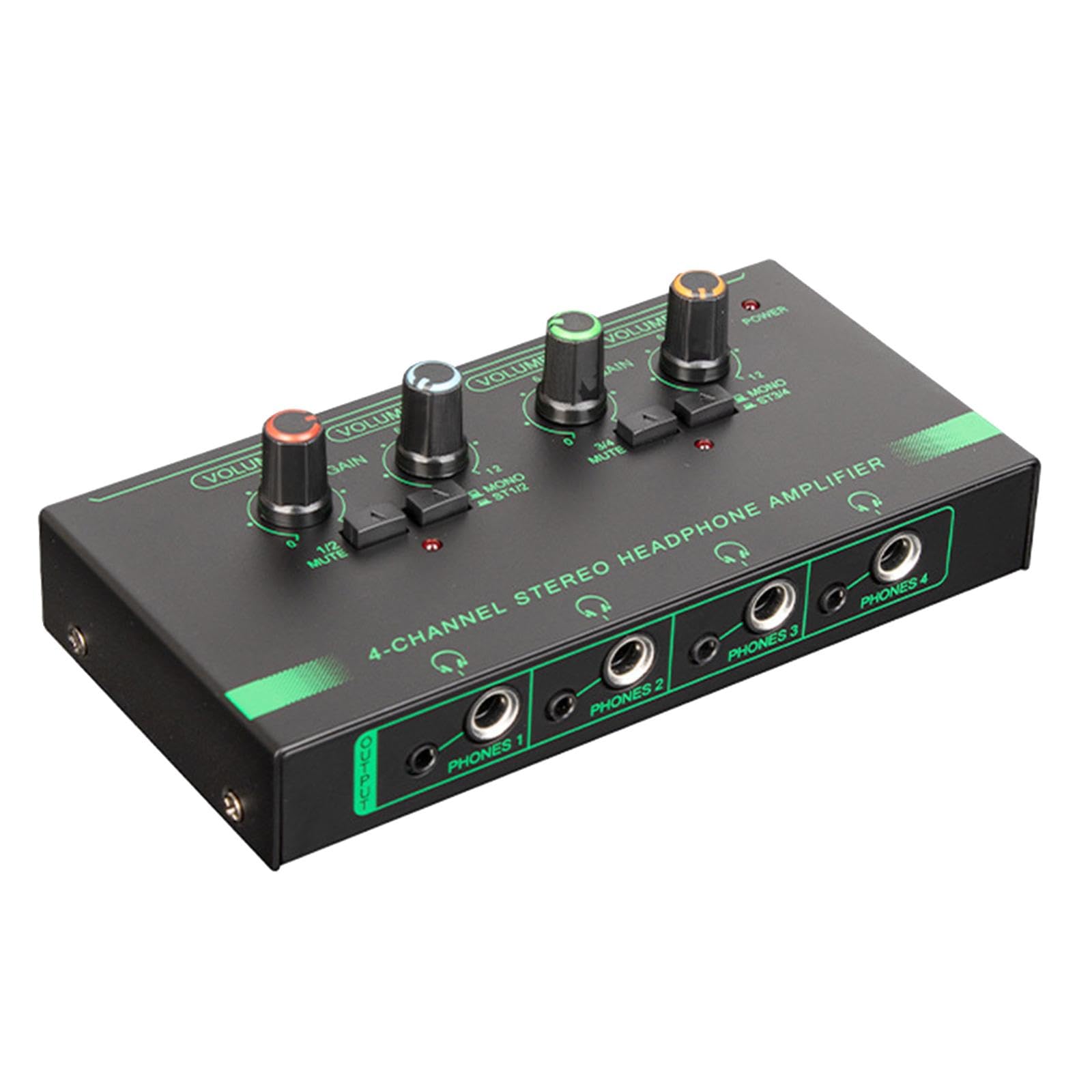BNF® 4 Channels Headphone Power Amplifier Portable for Club Sound Mixer Recording | TV, Video & Home Audio |Amplifiers & Preamps|1 4 Way Headphone-image-24