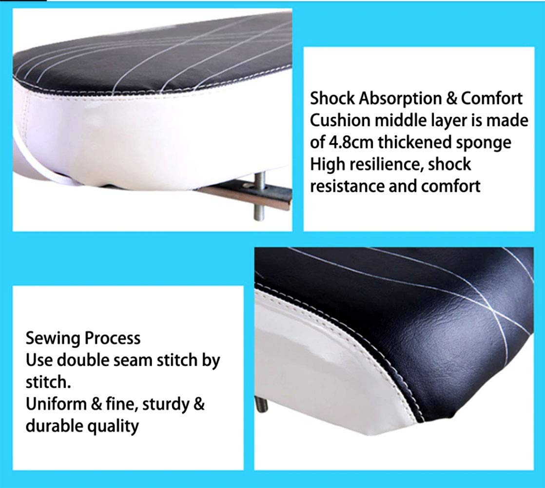 Siège de bébé de vélo, Coussin de siège arrière de vélo de Montagne Confortable, poupée Amovible de Sac Souple