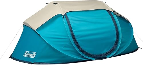 Miniatura 8 de Coleman Pop-Up Instant Tent Sets Up in 10 Seconds, Portable & Lightweight 24 Person Weatherproof Camping Tent with Adjustable Rainfly
