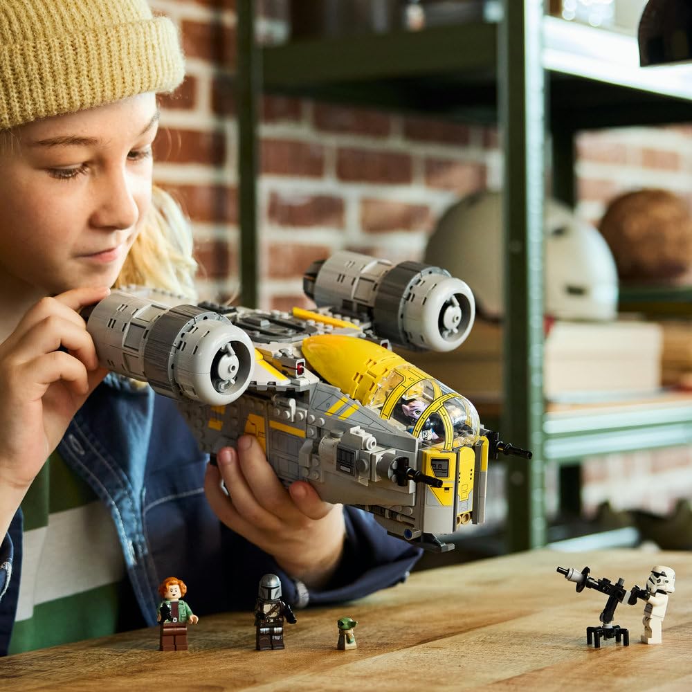 LEGO Star Wars Brzeszczot 75447 | Statek kosmiczny, zabawka dla 10-latka, prezent Star Wars dla dzieci, klocki dla chłopca i dziewczynki, 930 elementów