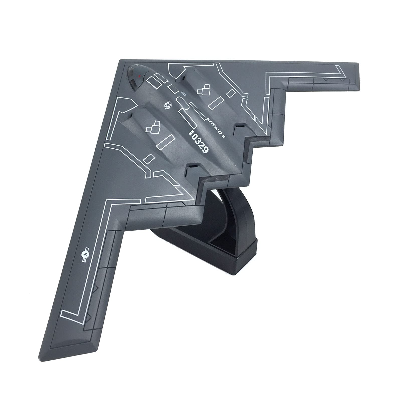 AZIZAT 1/200 USAF B-2 Spirit Stealth przed zbudowaniem zestawy modeli samolotów gotowy odlewany samolot metalowy myśliwiec Model wyświetlacza kolekcja prezent