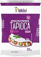 Tapioca Akio 500g - Farinha de Mandioca Hidratada Sem Glúten