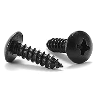 Vista 8 de Tornillo de madera de cabeza de cerradura de 1 x 4, 100 piezas, tornillo Phillips de acero inoxidable 18-8 (304) de autorroscado rápido con óxido