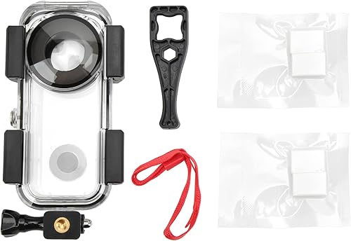 Miniatura 6 de Hilitand 131.2 ft cámara caso para ONE X2, cámara de acción subacuático buceo carcasa protectora cubierta protectora protector