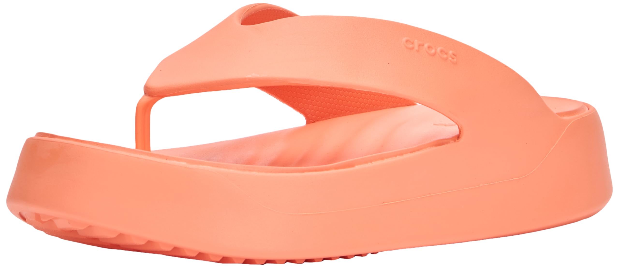 Crocs Getaway Platform Flip, Flip para Mujer, Sunkissed, 38/39 EU