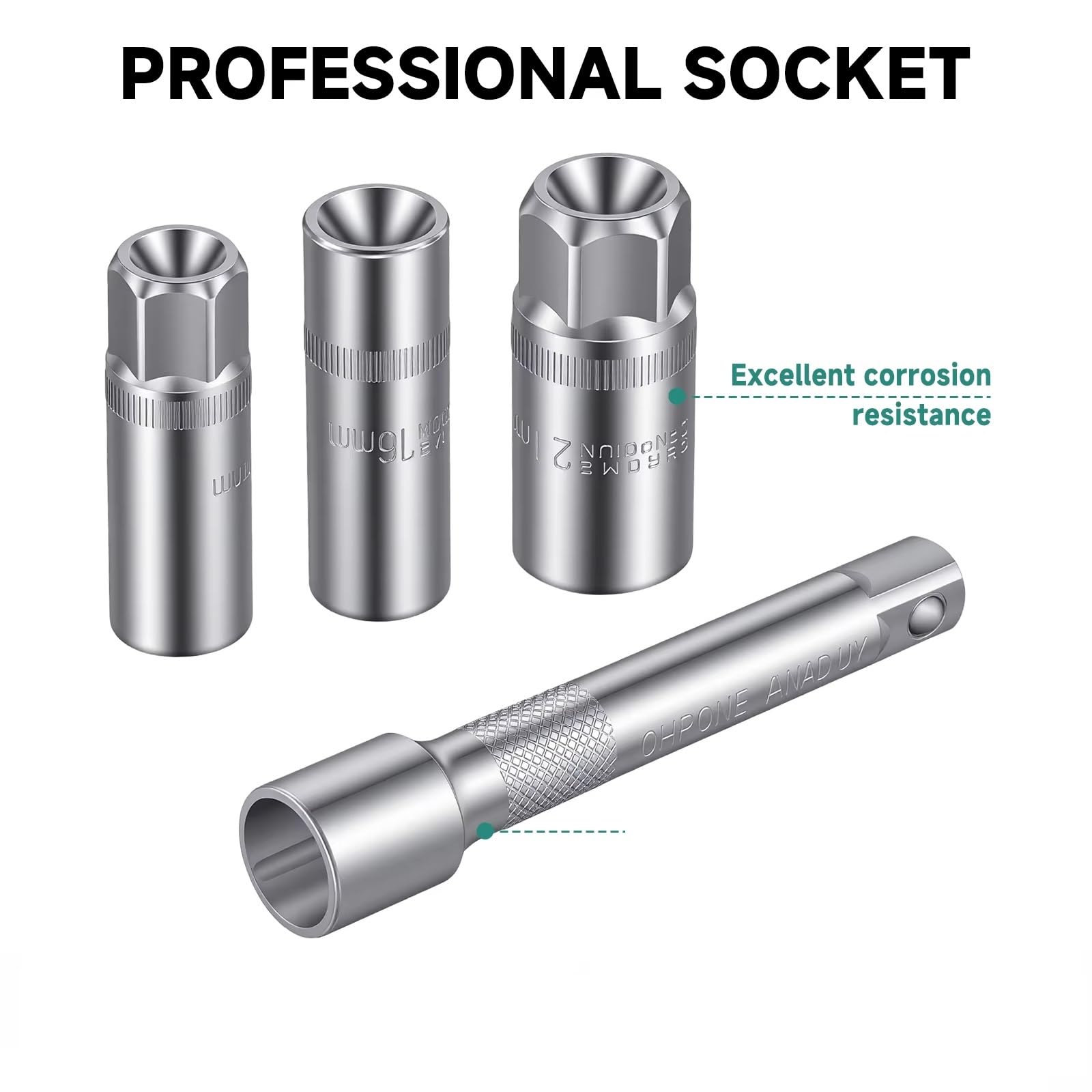 Juego herramientas mecánico Juego De Llaves Trinquete 216 Uds. Destornillador Llave De Trinquete De 1/4 ", 3/8" Y 1/2 "con Llave De Trinquete 24 Dientes Para Reparación De Automóviles