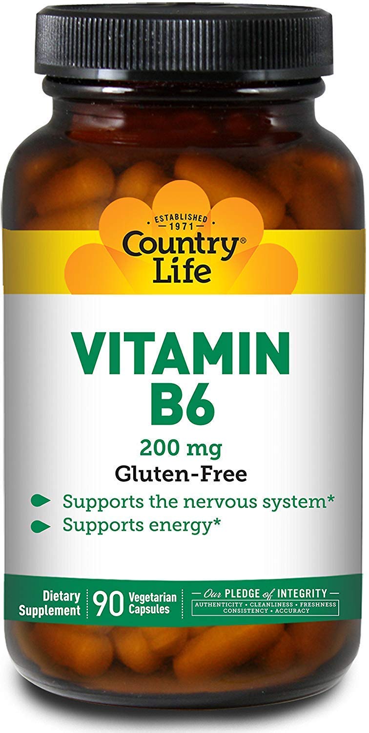 Buy Country Life Vitamin B690 Vegan Capsules Supports The Nervous