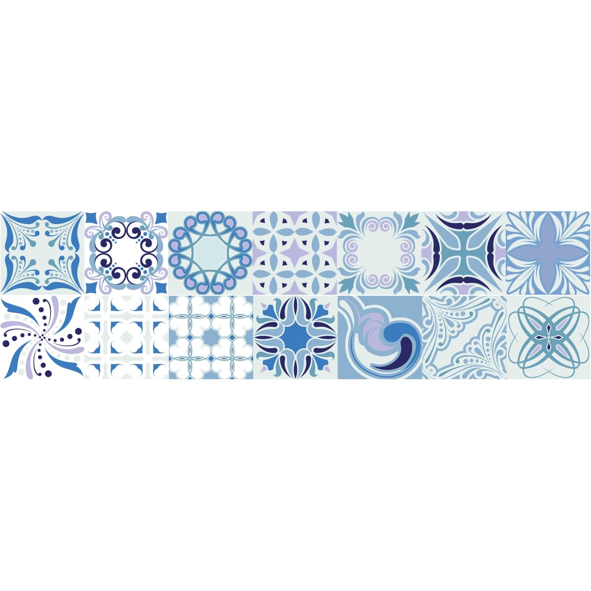Ambiance Sticker Livio Stair Tile Stickers for Stairs Tiles - 2 Strips of 20 x 140 cm, 2 bandes (20 x 140 cm) - Image 2