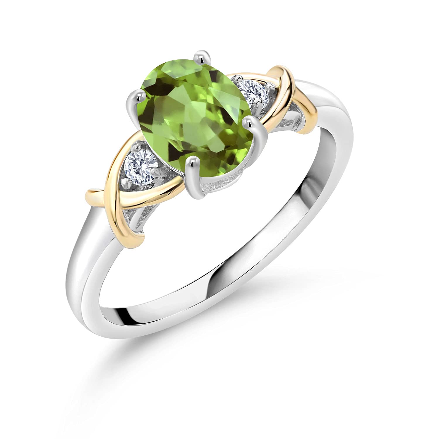 Gem Stone King 3-Stone Ring