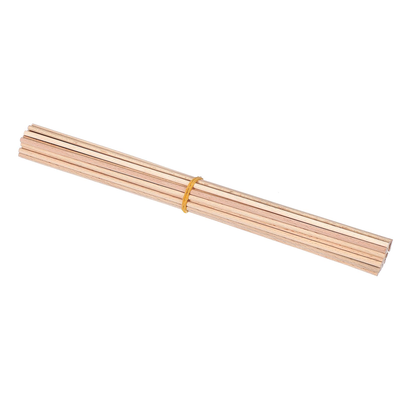 PATIKIL 1/8 x 12 Inch Wooden Dowel Rod