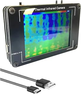 Wärmebildkameras, 3,2" LCD-Infrarot-Wärmebildkamera Sensor-Thermometer Wärmebildkamera