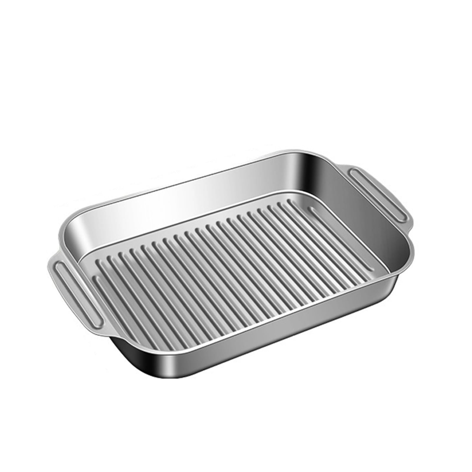 Amazon.com: SVRITE Rectangular Stainless Steel Roasting Pan with