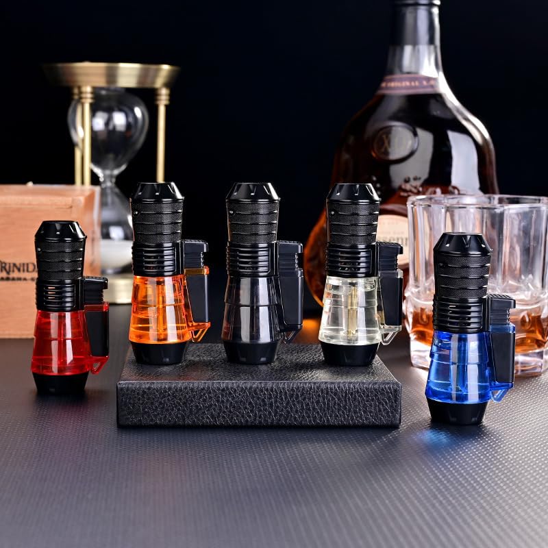 Encendedor portátil a prueba de viento para cigarros miniatura 3