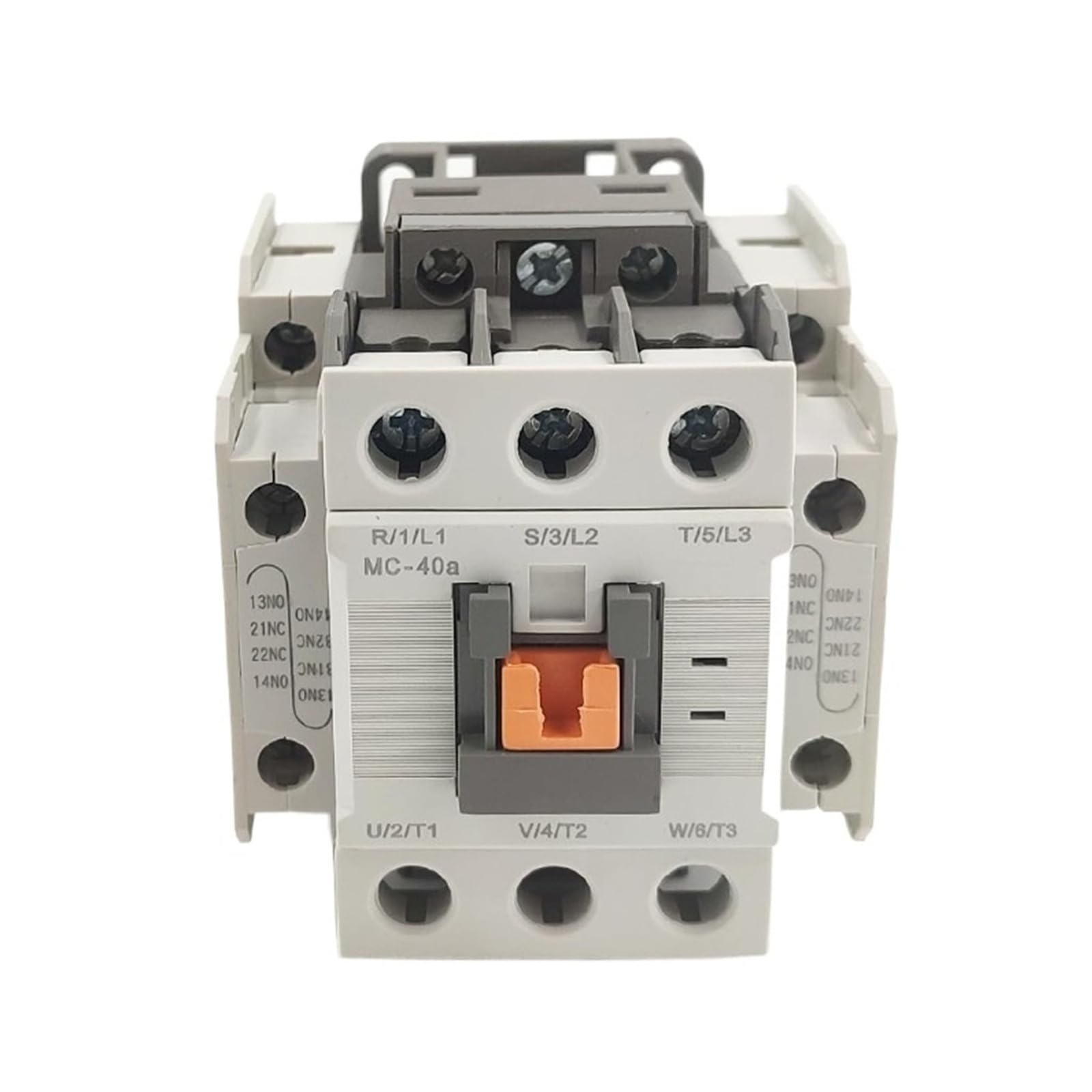 5 contactores de CA MC-40A, contactores de automatización Industrial de 24 V CA.