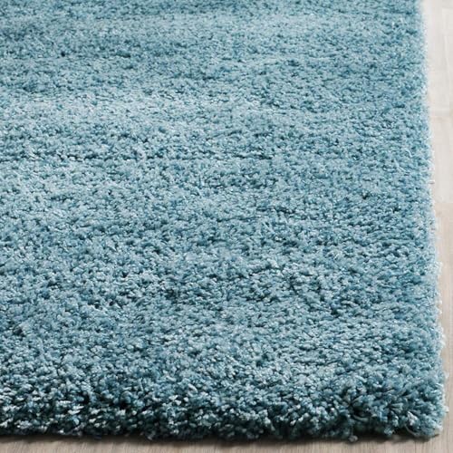 Image of F & B Rugs Luxurious Luck high Density Thick & Soft Shaggy Carpet Microfiber 2 Inch Pile Height 12 x 18 feet