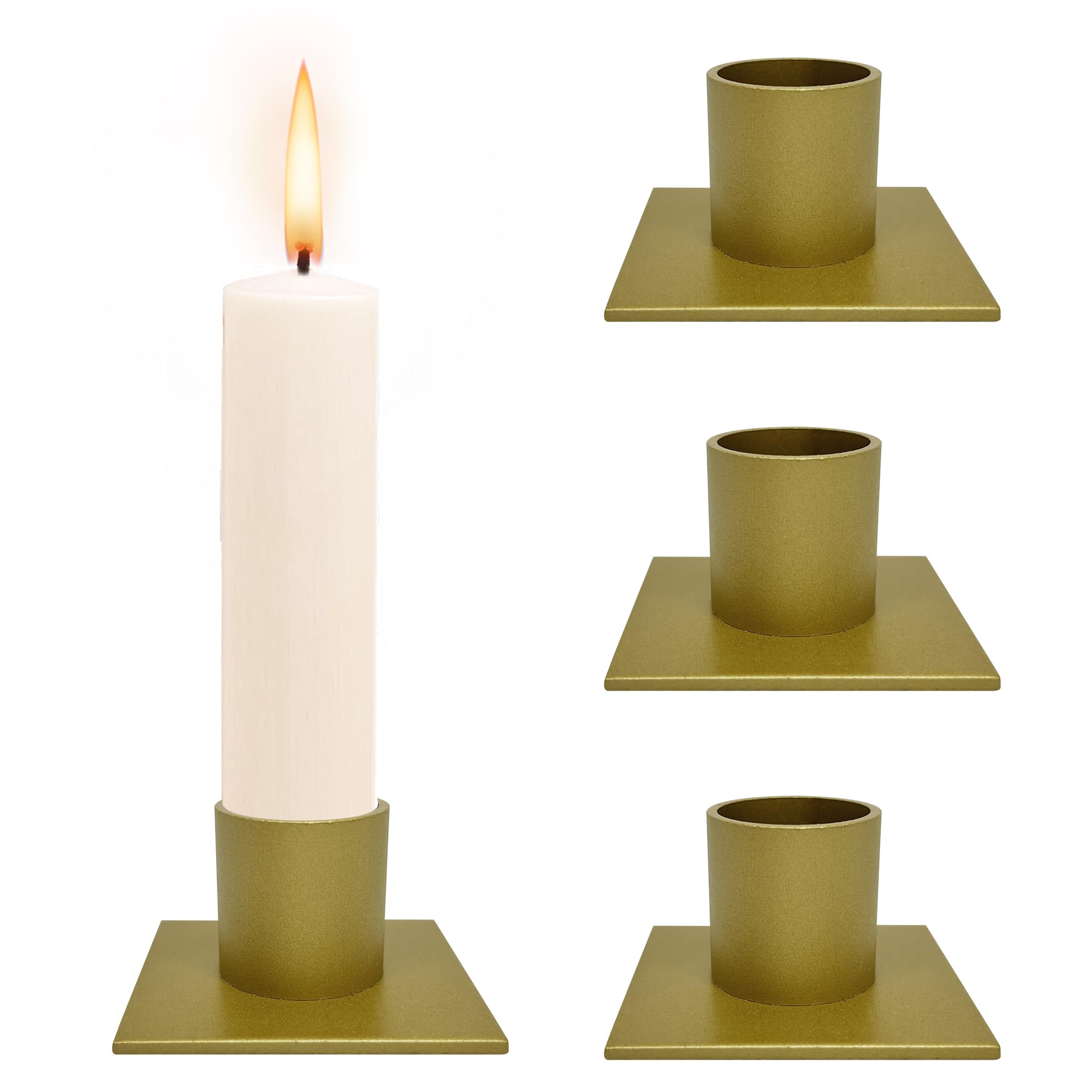 Heimzeit Porte-Bougies à Piquer Pour Bougies Effilées 22 Mm En