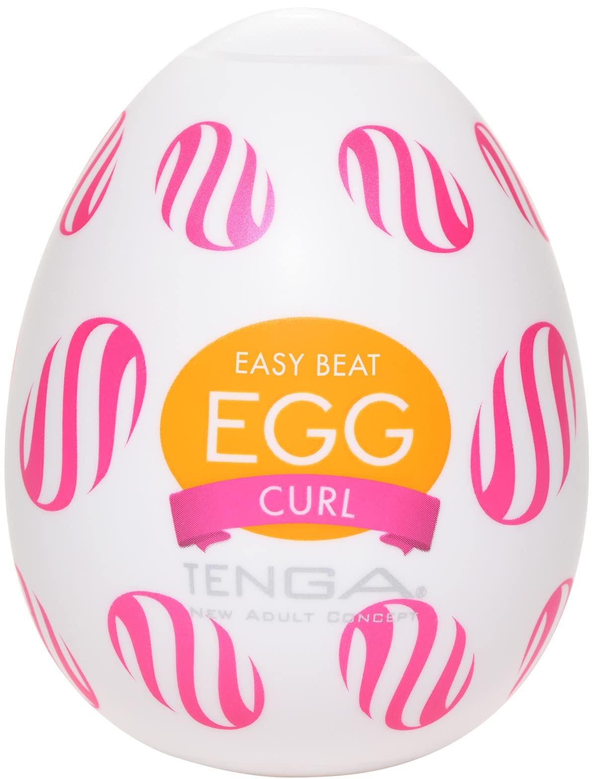 TENGAEgg Curl Masturbator White One Size