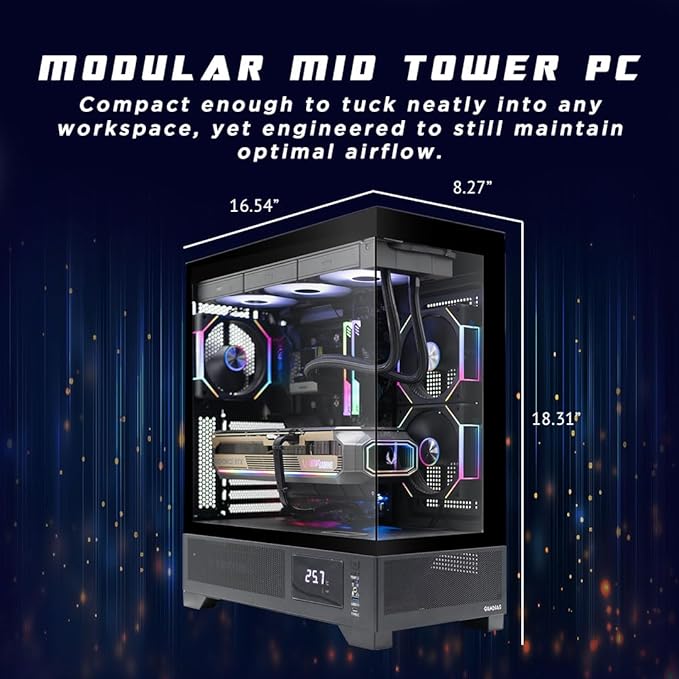 ZOTAC MEK AI-Enhanced Gaming PC Desktop Computer - NVIDIA GeForce RTX 5090, AMD Ryzen 7 9800X3D Up to 5.2GHz, 32GB DDR5 RGB, 2TB NVME M.2 SSD, 1300W 80+ Gold PSU, WiFi 7, Windows 11