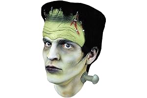 Beetlejuice Adult Replica Headpiece, Hair and Bolts