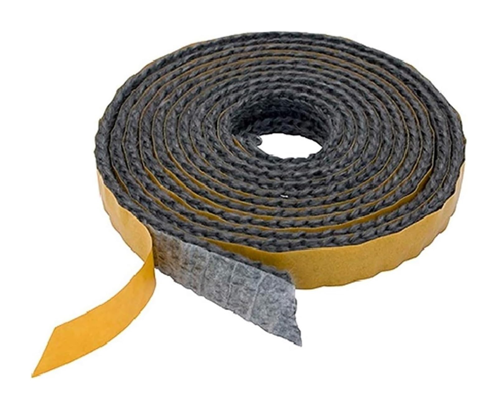 Corda per stufe/Wizard, Corda for stufa in fibra di vetro guarnizione nera autoadesiva 18/20/25 mm 2 m(18mmx2m)