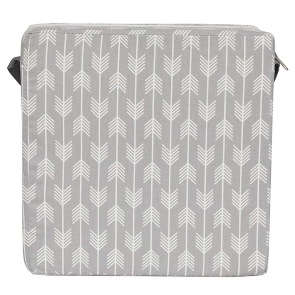 NUOBESTY Silla Cojín Creciente Bebé Niño Pequeño Niños Bebé Trona Cojín Elevador Silla Almohadillas de Asiento Estera Gris