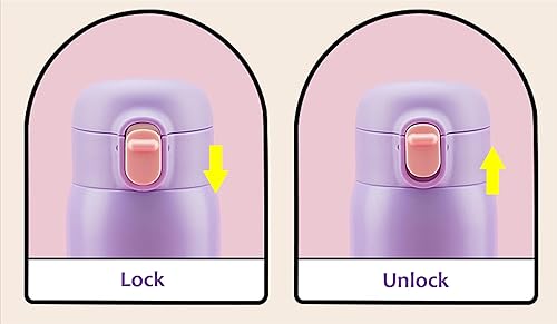 Miniatura 3 de Cinnamoroll - Botella de agua aislada de acero inoxidable con bolsa de 16.2 fl oz