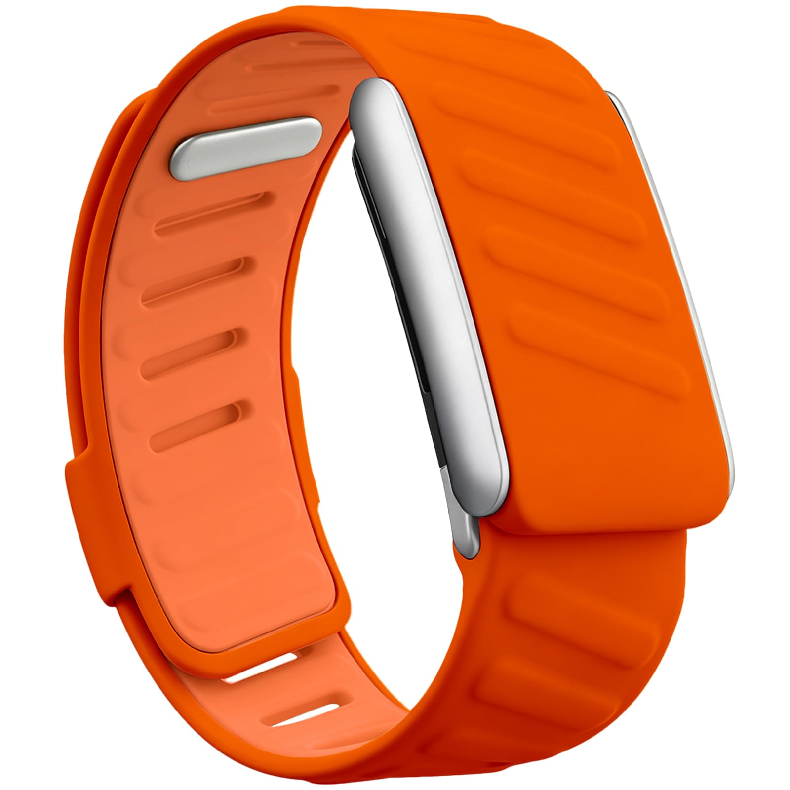 Bracelet SportFlex en silicone compatible avec WHOOP 5.0/MG pour homme et femme – Doux, respirant et confortable, réglable et étanche, non compatible avec la 4e génération