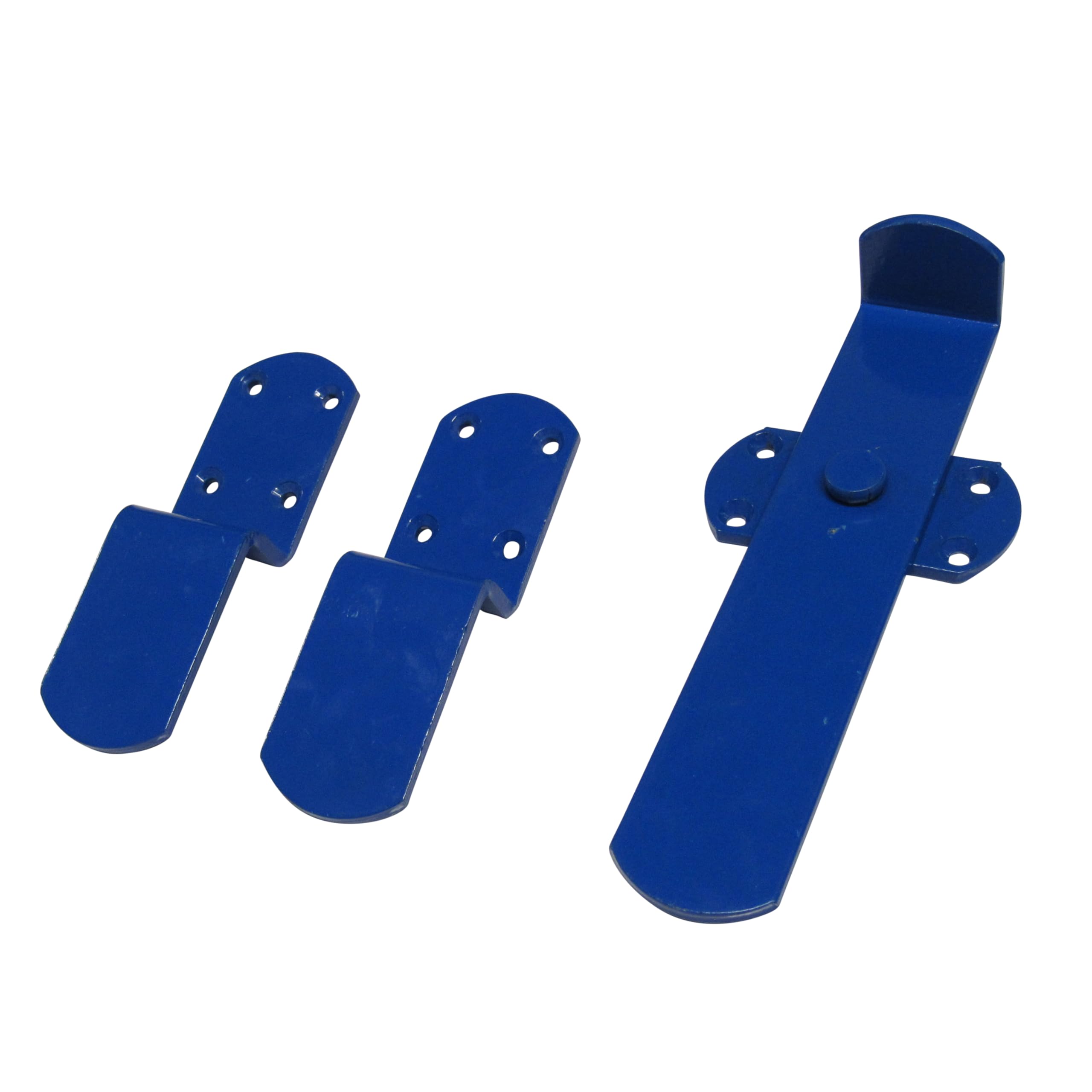 Heavy Duty Kick Over Latch (Choice of Colour Stable Door Kickover Catch Gate Lock) (Blue)