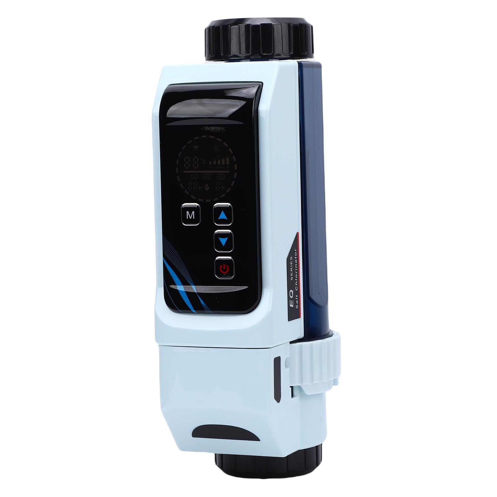 de Clorador Salino para Piscinas Clorador Integrado de Agua Salada para Piscinas 32 G por Hora Control Inteligente Autolimpieza Salida Ajustable para de 160 M3