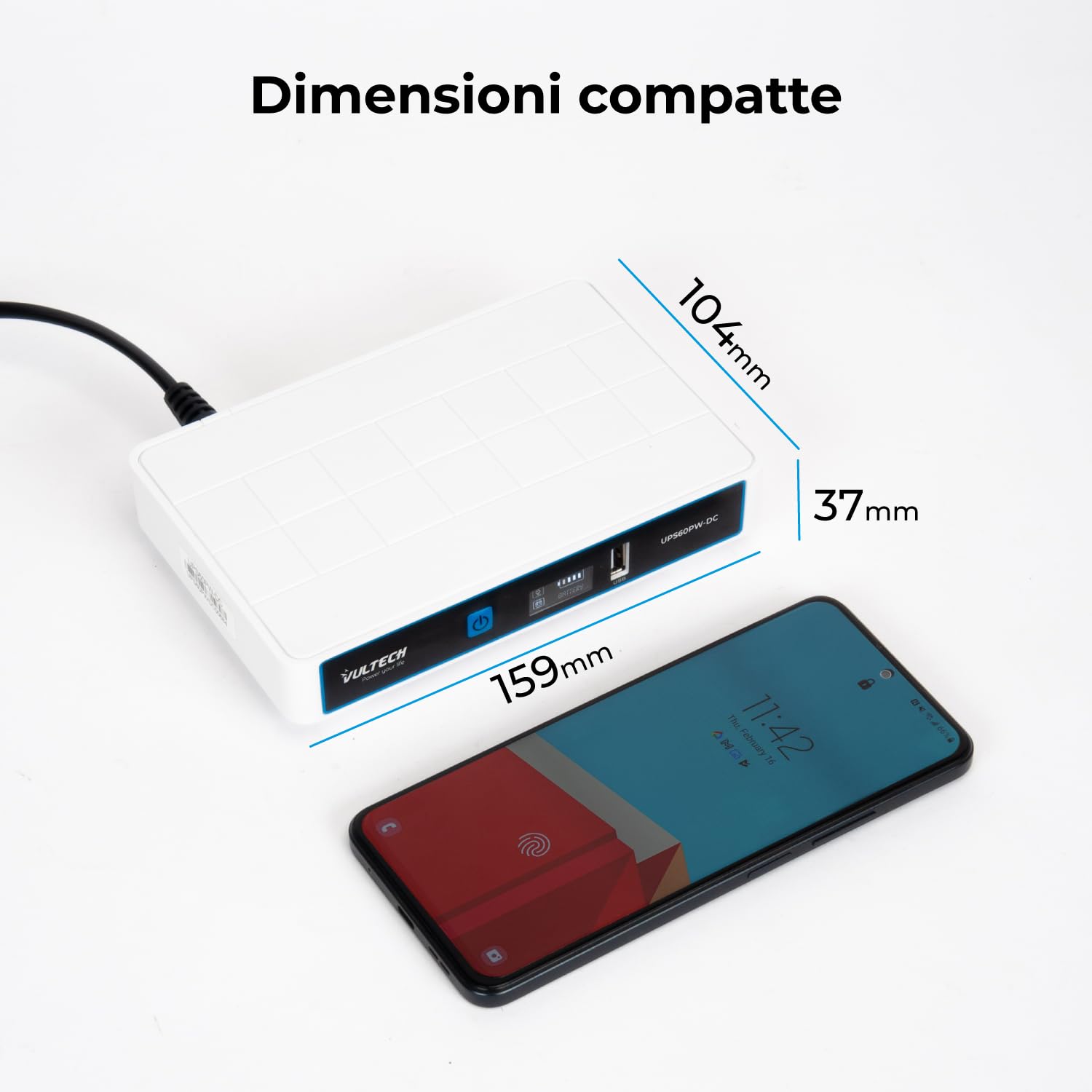 Gruppo di continuità UPS per modem router e telecamere videosorveglianza