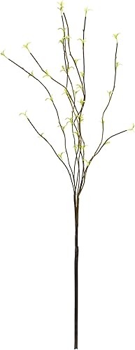 Nearly Natural Planta artificial de flor de sauce de 46 pulgadas (juego de 6), color amarillo, 6 unidades