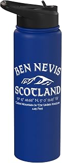 Ben Nevis Scotland Tallest Mountain In The United Kingdom Stainless Steel Insulated Water Bottle