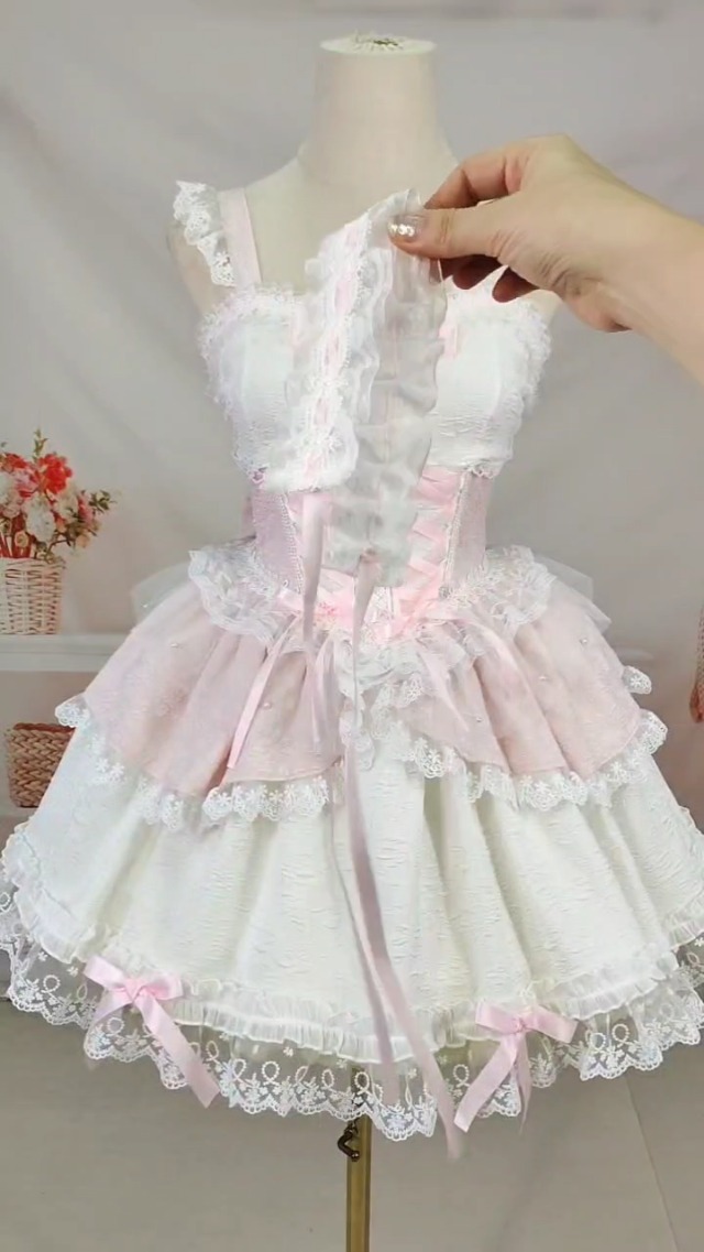 Vestido Lolita sin mangas para adolescentes miniatura 6