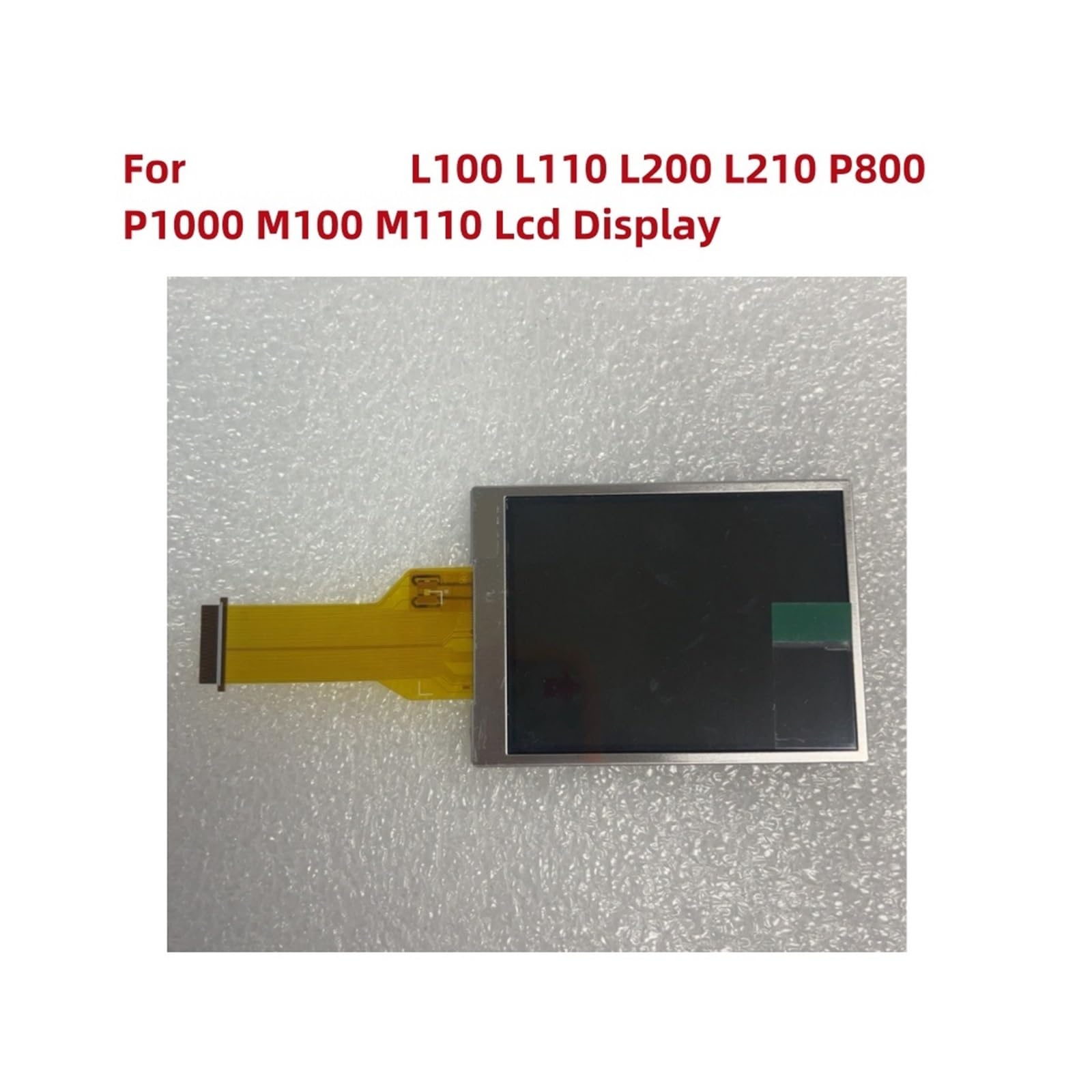 Pantalla LCD, Compatible con Samsung, L100 L110 L200 L210 P800 P1000 M100 M110, Cámara Digital, Pieza De Reparación Sin Retroiluminación