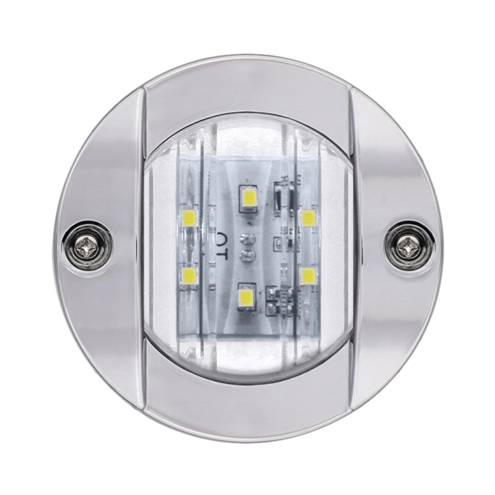 CLUB BOLLYWOOD® Round 3 Marine Boat 6LED Stern Transom Lights Cabin Courtesy Light Blue