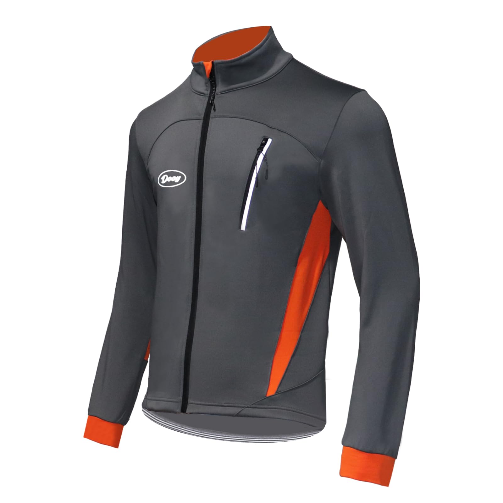 Chaqueta de ciclismo térmica de invierno Warm UP para hombre, resistente al viento, para correr, ciclismo de montaña, transpirable, reflectante