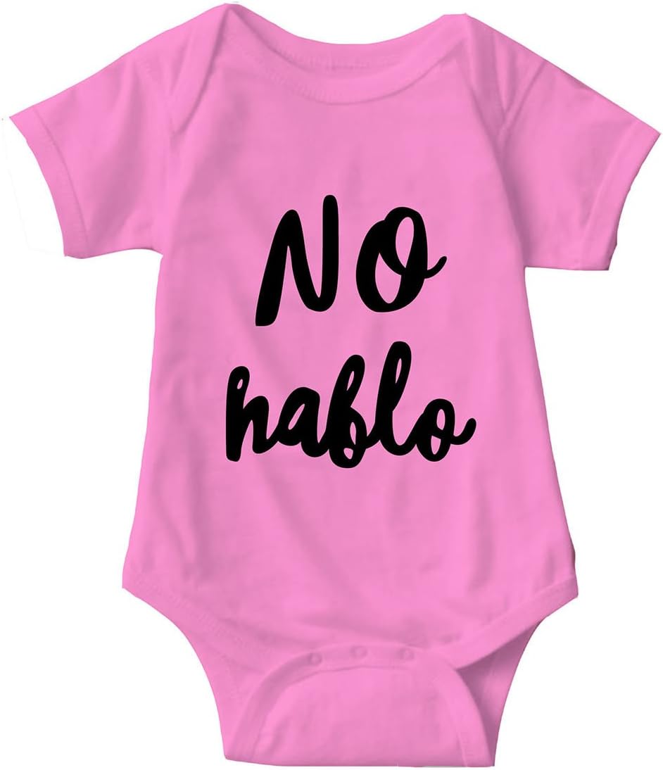 Sarcastic ME No Hablo Unisex Infant Onesie Funny Hilarious Baby Gift