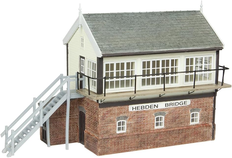 Bachmann Scenecraft Brick & Timber Signal Box (Pre-Built) : Amazon.co ...