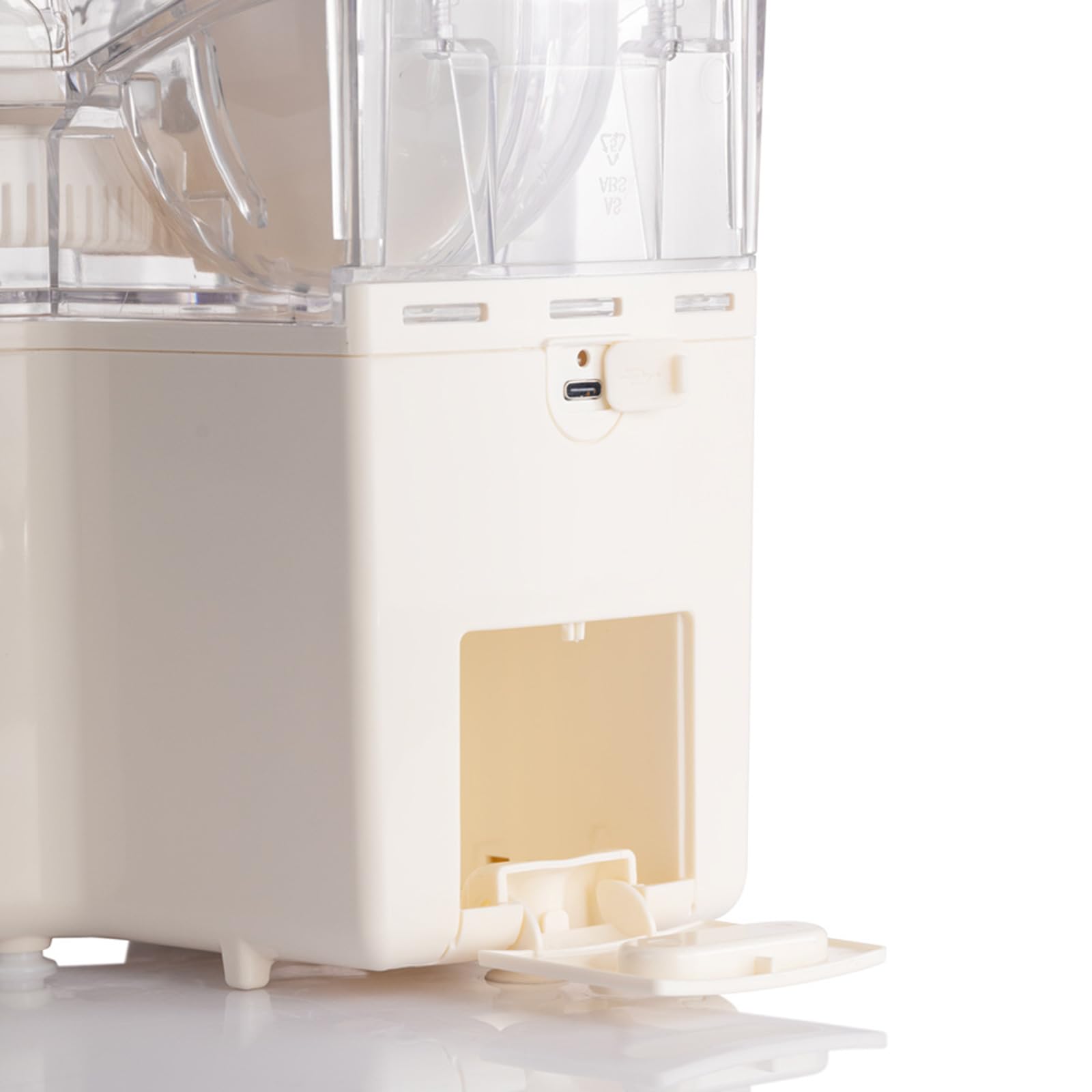Exprimidor de naranjas de cabeza de alta eficiencia con separación automática de pulpa y alimentación USB para exprimidor rápido de desayuno