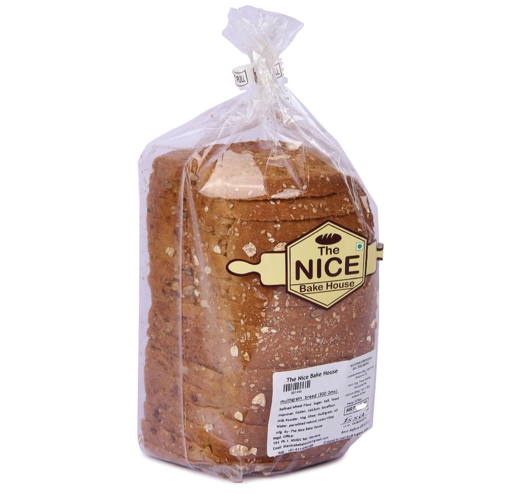 THE NICE BAKE HOUSES PREMIUM MULTIGRAIN SLICED BREAD, OPENTOP 300GM (B0D8BYQ5SD) Amazon Price History, Amazon Price Tracker