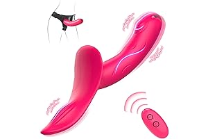Premium G-Spot Strap-On Vibrator for Women