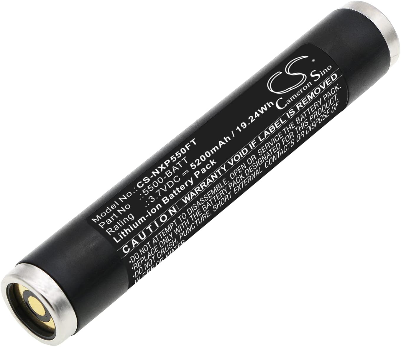 Cameron Sino Battery for Nightstick XPR-5542GMX, XPR-5580, XPR-5581RX PN:Nightstick 5500-BATT 5200mAh / 19.24Wh