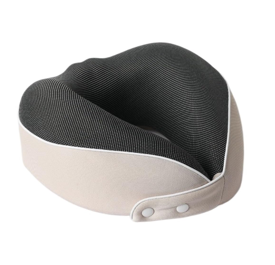 Nackenkissen Auto Nackenkissen Reise Memory Foam Reise-Nackenkissen, Verstellbar, U-förmiges Reisekissen, Faltbares Flugzeug-Autokissen Travel Essentials(Beige)