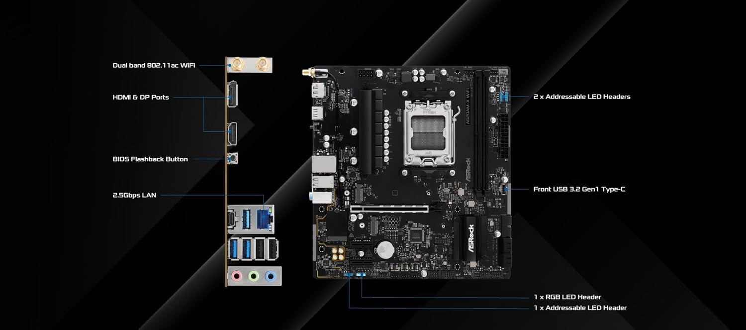 Review da Placa-mãe ASRock A620AM-X WiFi: Testado por 30 dias para gamers