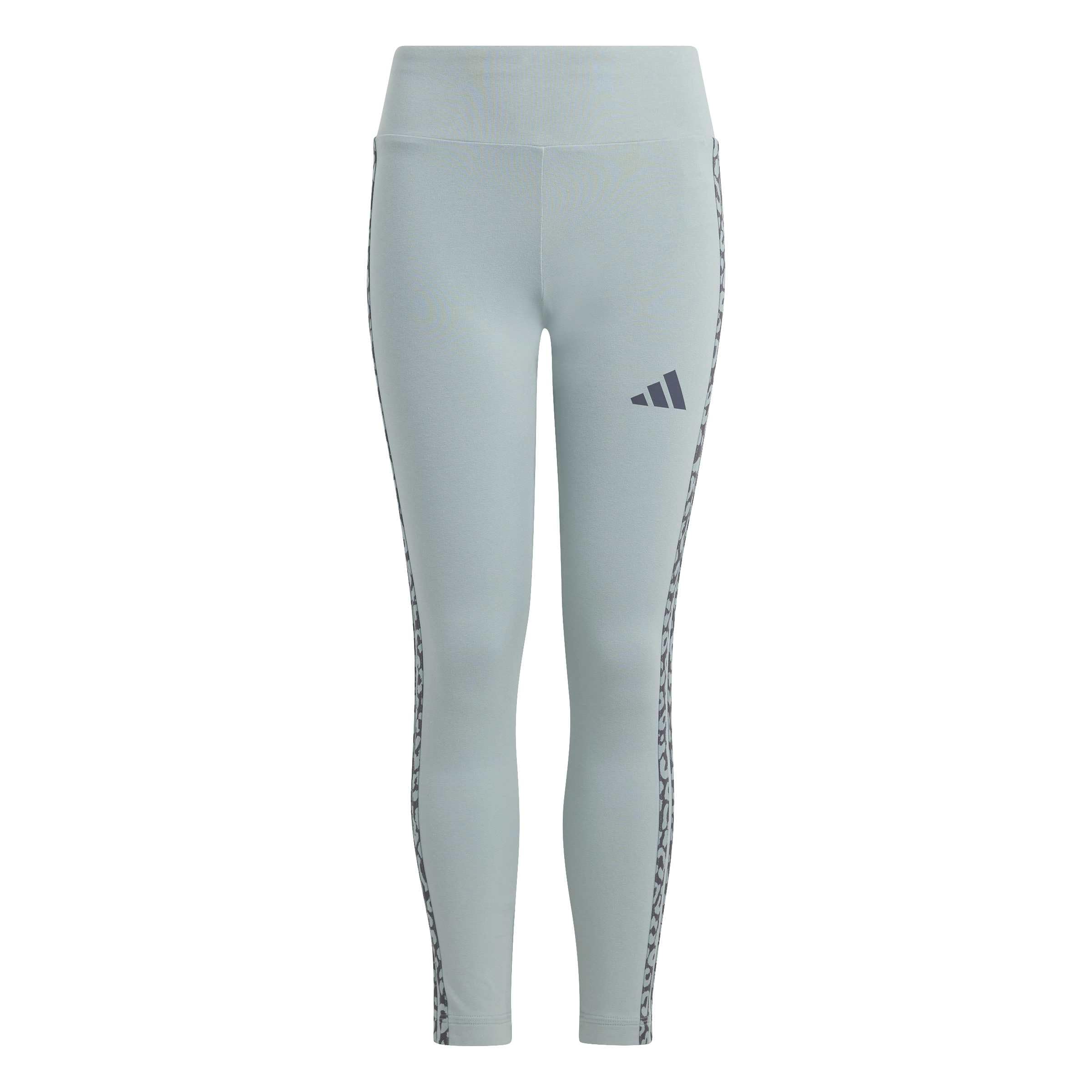 adidas Girl's Seasonals Animal Leggings Tights, Wonder Sage/Aurora Onix, 13-14 Years
