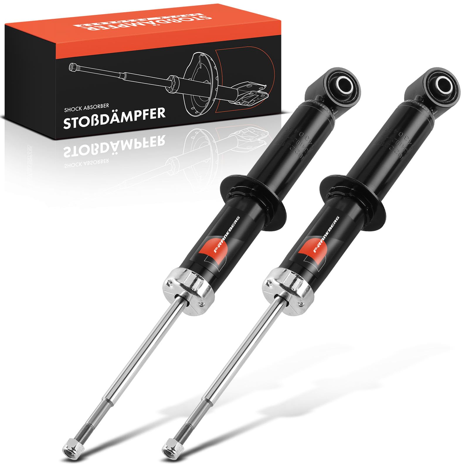 Lot De 2 Amortisseurs Arrière Pour Mini R50 R53 One Cooper S Works + Cabriolet R52 – Compatibles 2001-2006