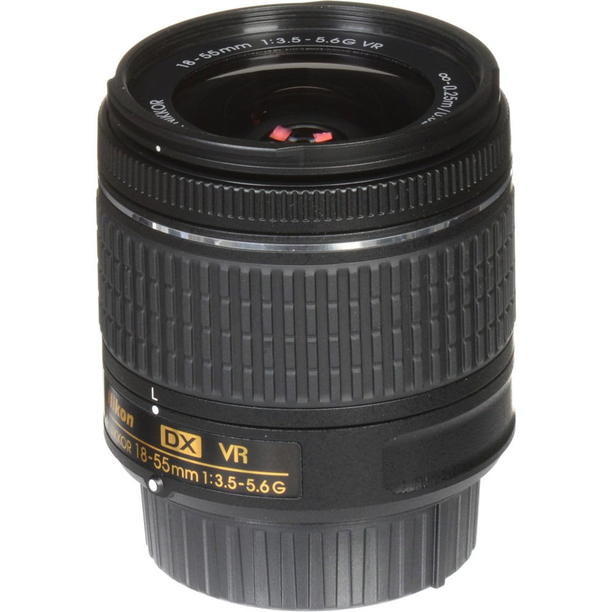 ニコンAF-P DX 18-55mm VRレンズ、沈胴式でコンパクト